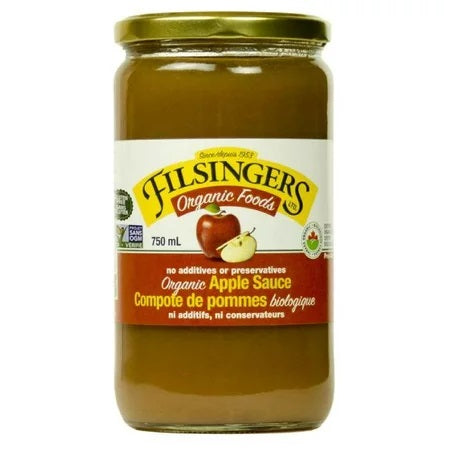 Apple Sauce Organic 750ml