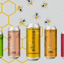 Belicious Sparkling Pure Raw Honey Beverages