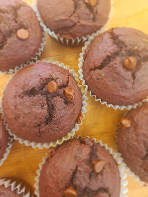 Chocolate Beetroot Muffins (4 pack)