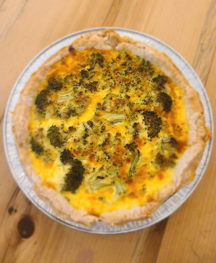 Spinach & Feta Cheese Quiche (8 inch)