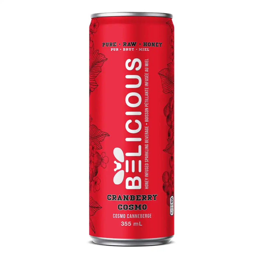 Belicious Sparkling Pure Raw Honey Beverages