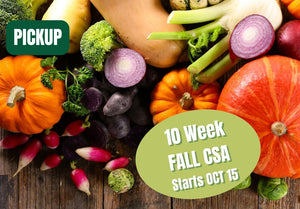 Fall CSA 2025 Pick Up