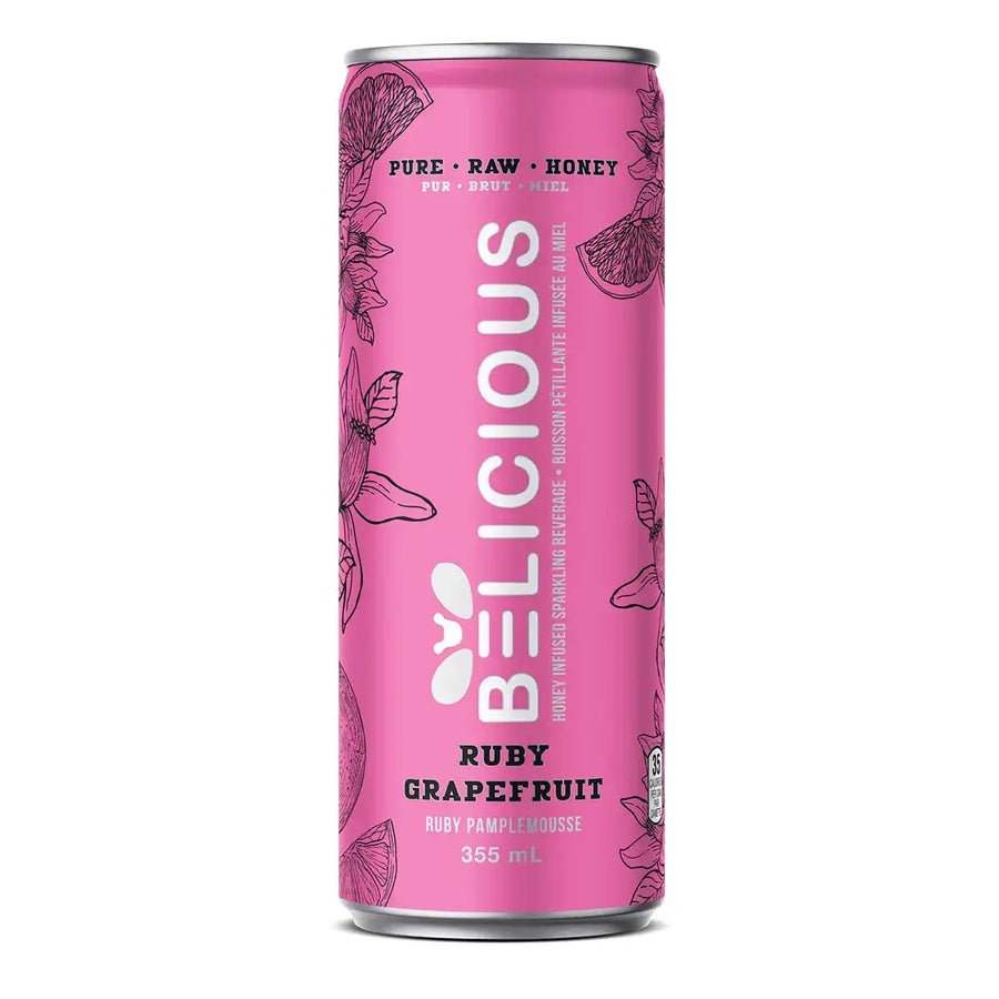 Belicious Sparkling Pure Raw Honey Beverages