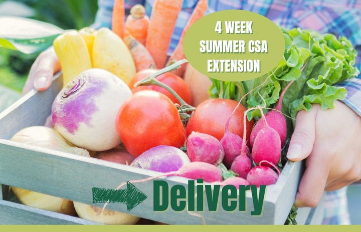 September CSA  (4 weeks) DELIVERY