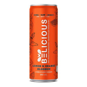 Belicious Sparkling Pure Raw Honey Beverages