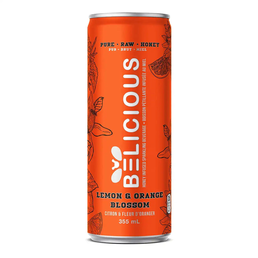 Belicious Sparkling Pure Raw Honey Beverages