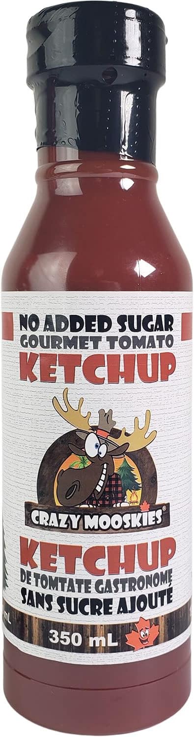 Crazy Mooskies (No added Sugar) Ketchup 350 ml