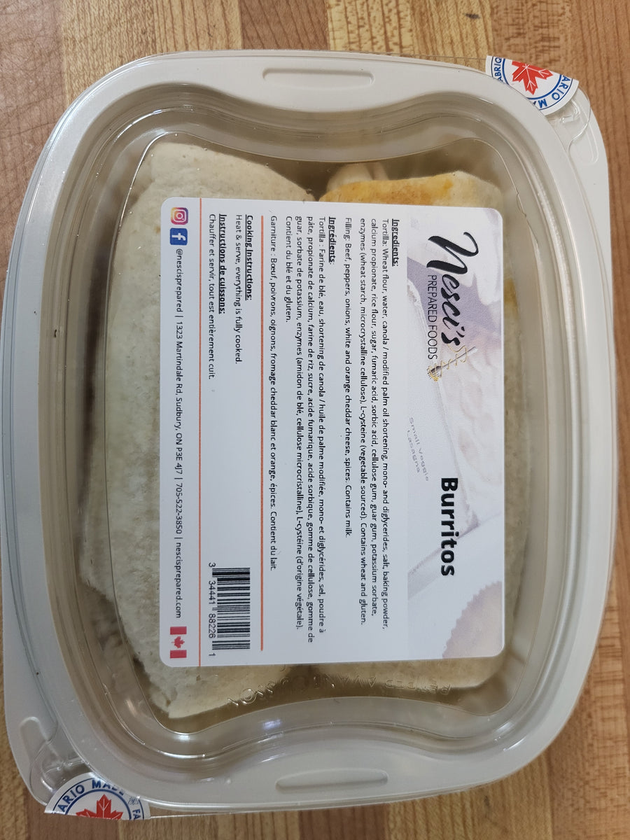 Beef Burritos