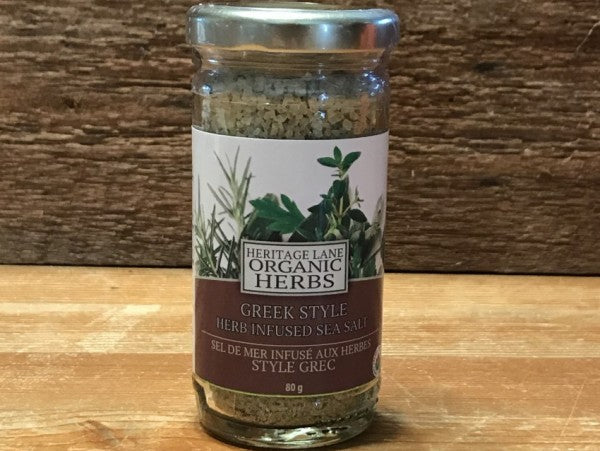 Organic Herb Infused Sea Salt